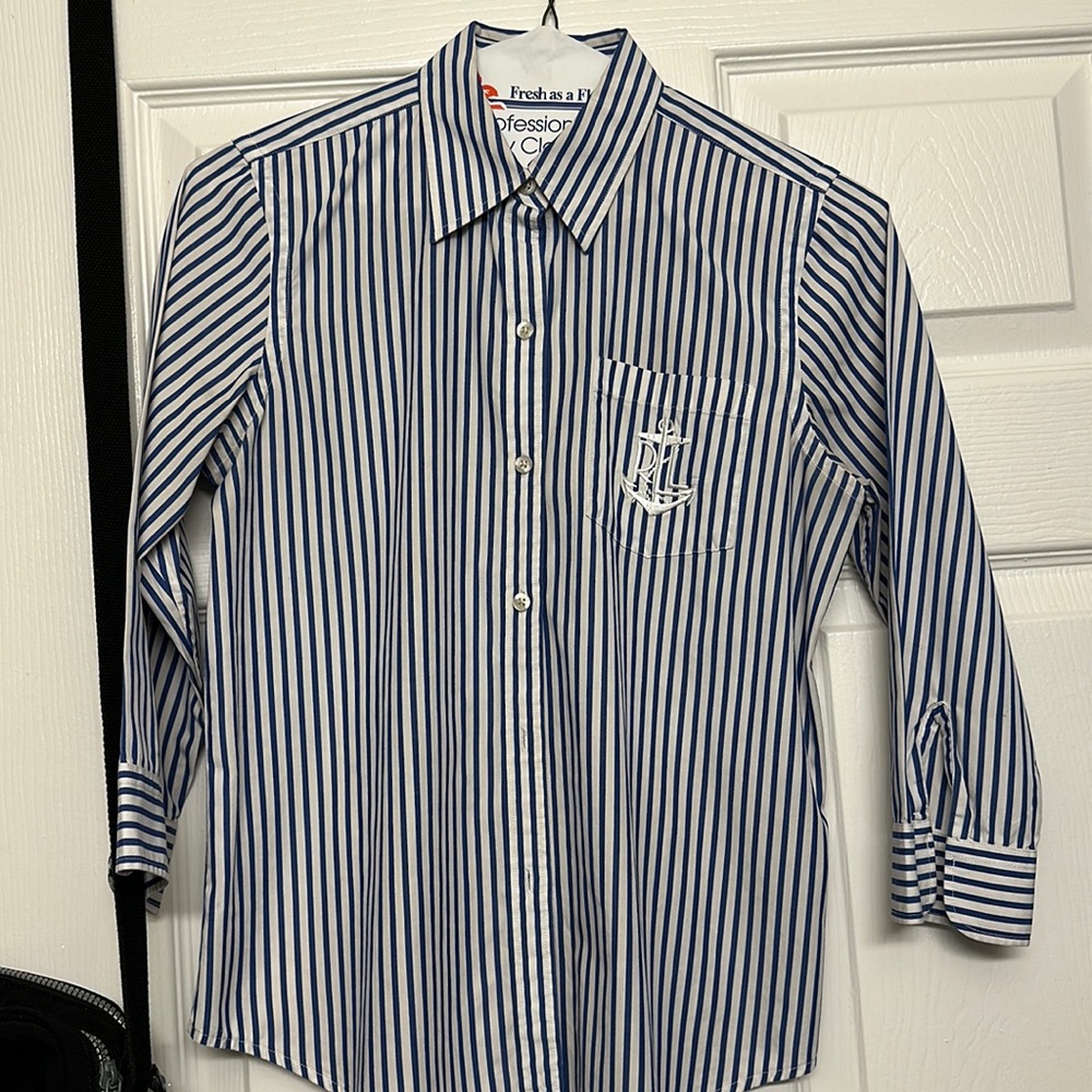 Dry cleaned Ralph Lauren shirt